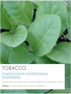 Cover photo for New Tobacco Nutrient Disorder iBook Available